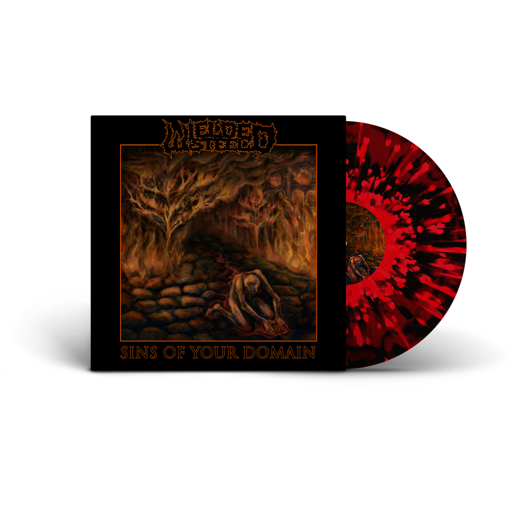 Wielded Steel - Sins Of Your Domain Red Splatter Vinyl – 1126 Records